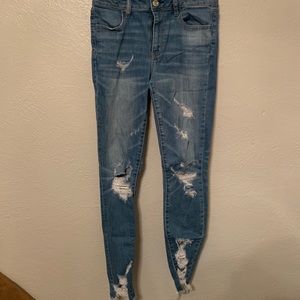 American Eagle Ripped Jeggings